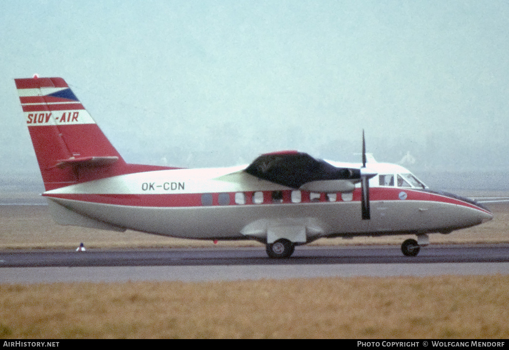 Aircraft Photo of OK-CDN | Let L-410A Turbolet | Slov-Air | AirHistory.net #623862