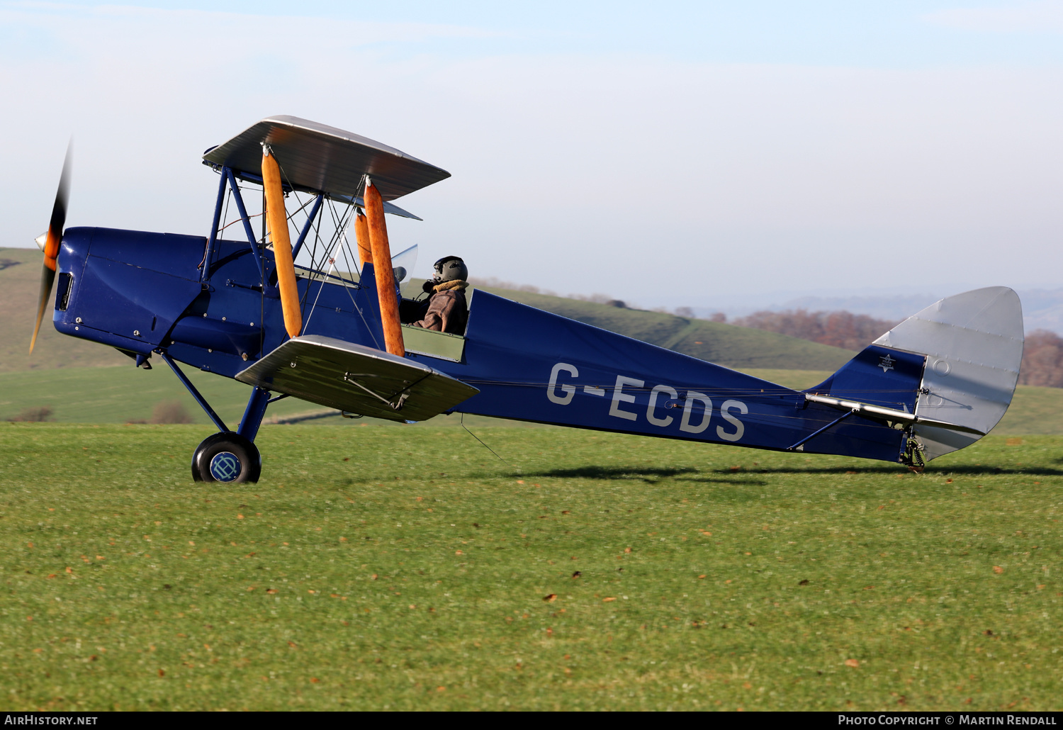 Aircraft Photo of G-ECDS | De Havilland D.H. 82A Tiger Moth | AirHistory.net #623868