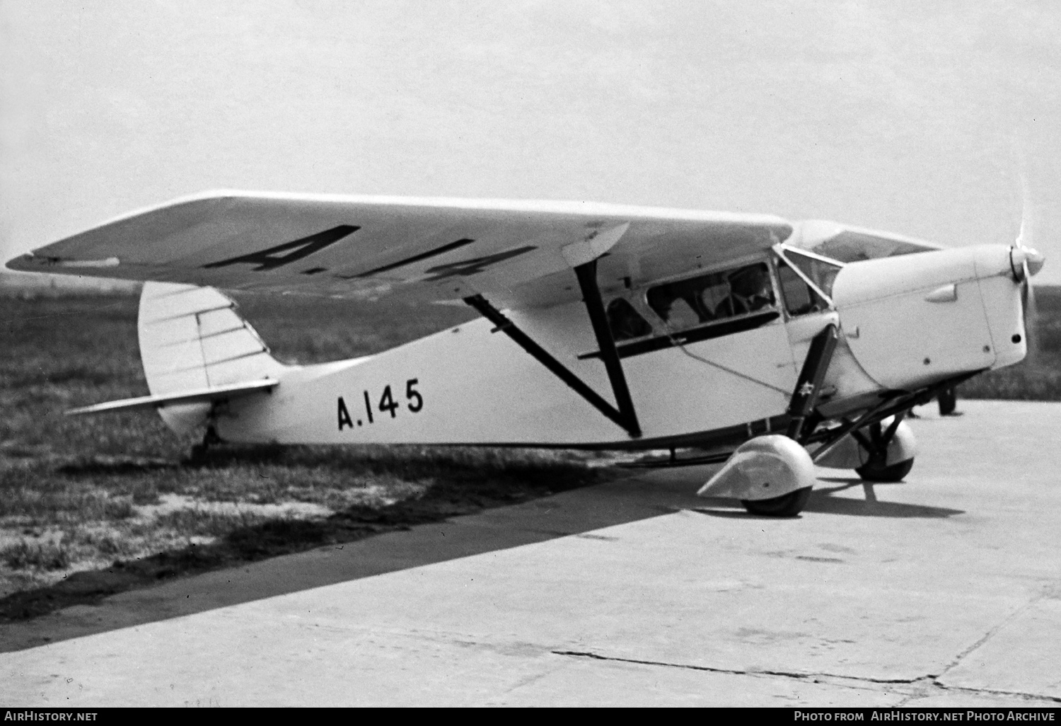 Aircraft Photo of A-145 | De Havilland D.H. 85 Leopard Moth | AirHistory.net #623875