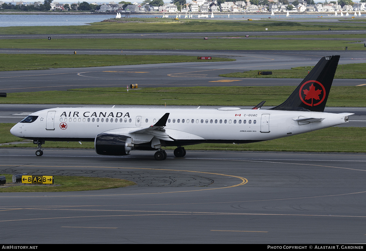 Aircraft Photo of C-GUAC | Airbus A220-371 (BD-500-1A11) | Air Canada | AirHistory.net #623877