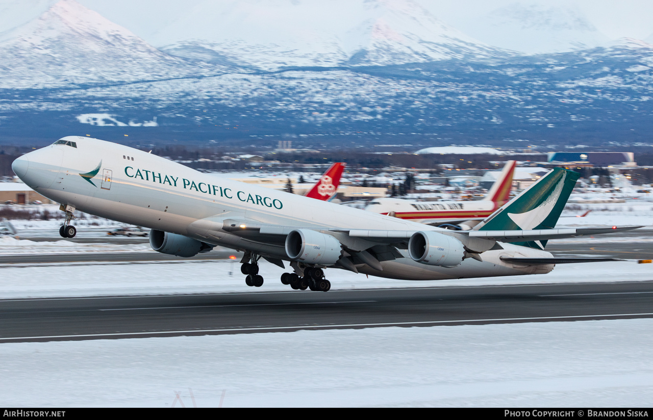 Aircraft Photo of B-LJL | Boeing 747-867F/SCD | Cathay Pacific Airways Cargo | AirHistory.net #623892