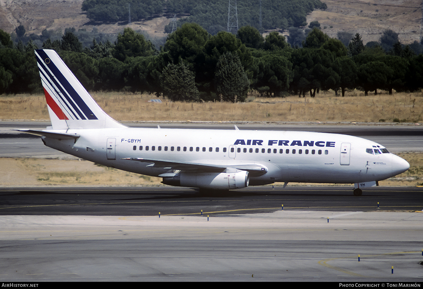 Aircraft Photo of F-GBYM | Boeing 737-228/Adv | Air France | AirHistory.net #623929
