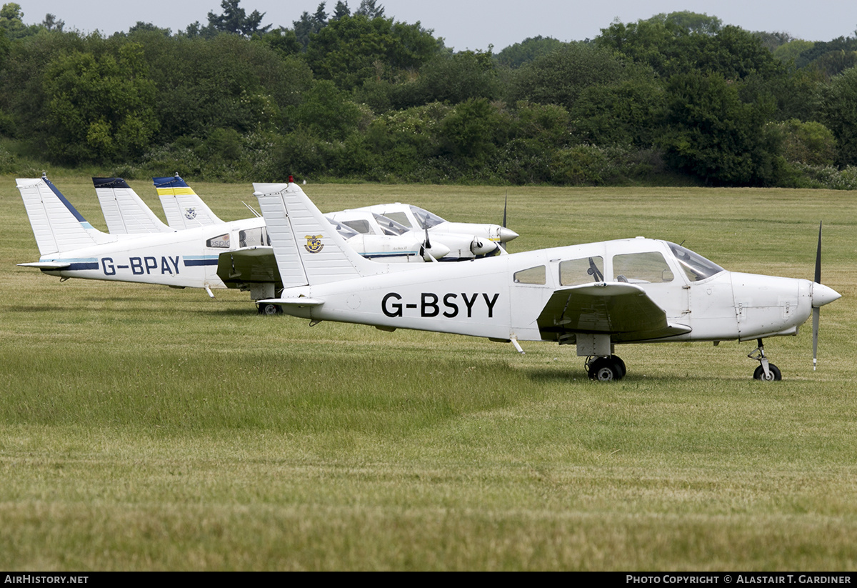 Aircraft Photo of G-BSYY | Piper PA-28-161 Cherokee Warrior II | West London Aero Club | AirHistory.net #623936