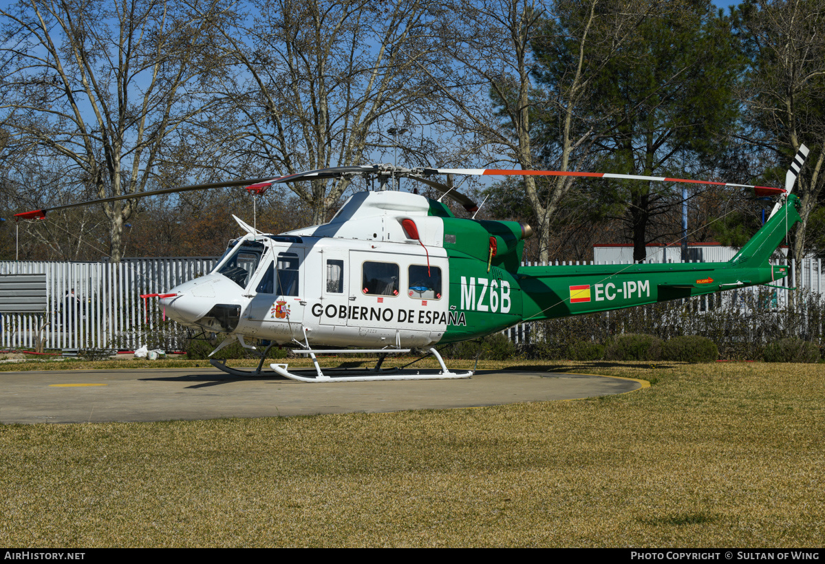 Aircraft Photo of EC-IPM | Bell 412 | Gobierno de España | AirHistory.net #623939