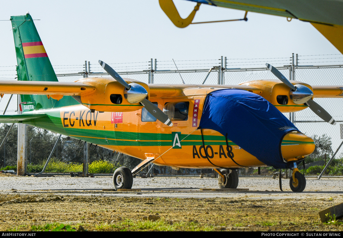 Aircraft Photo of EC-KQV | Vulcanair P-68 Observer 2 | INFOCA - Incendios Forestales de Andalucía | AirHistory.net #623940