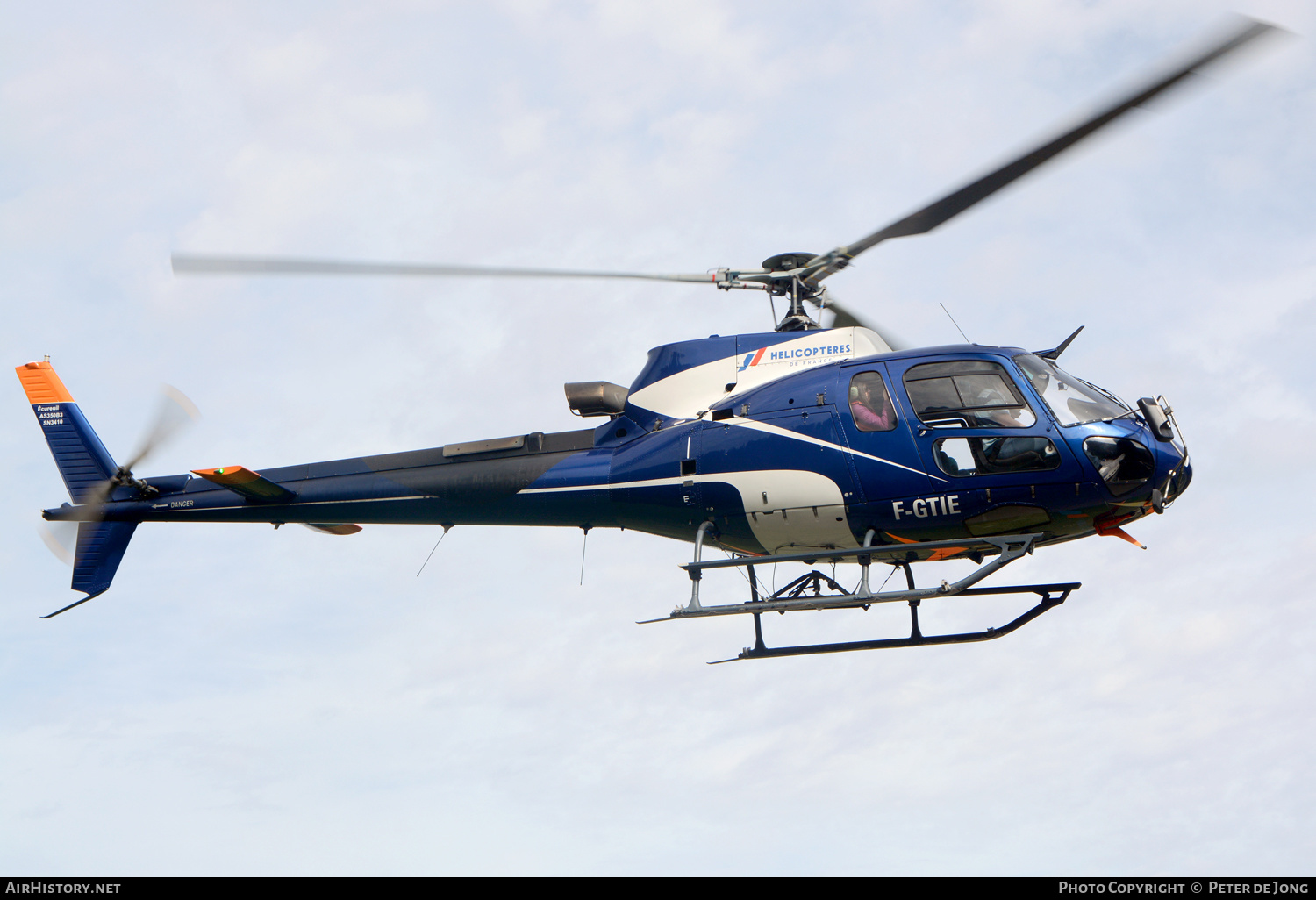 Aircraft Photo of F-GTIE | Eurocopter AS-350B-3 Ecureuil | HdF - Hélicoptères de France | AirHistory.net #623941