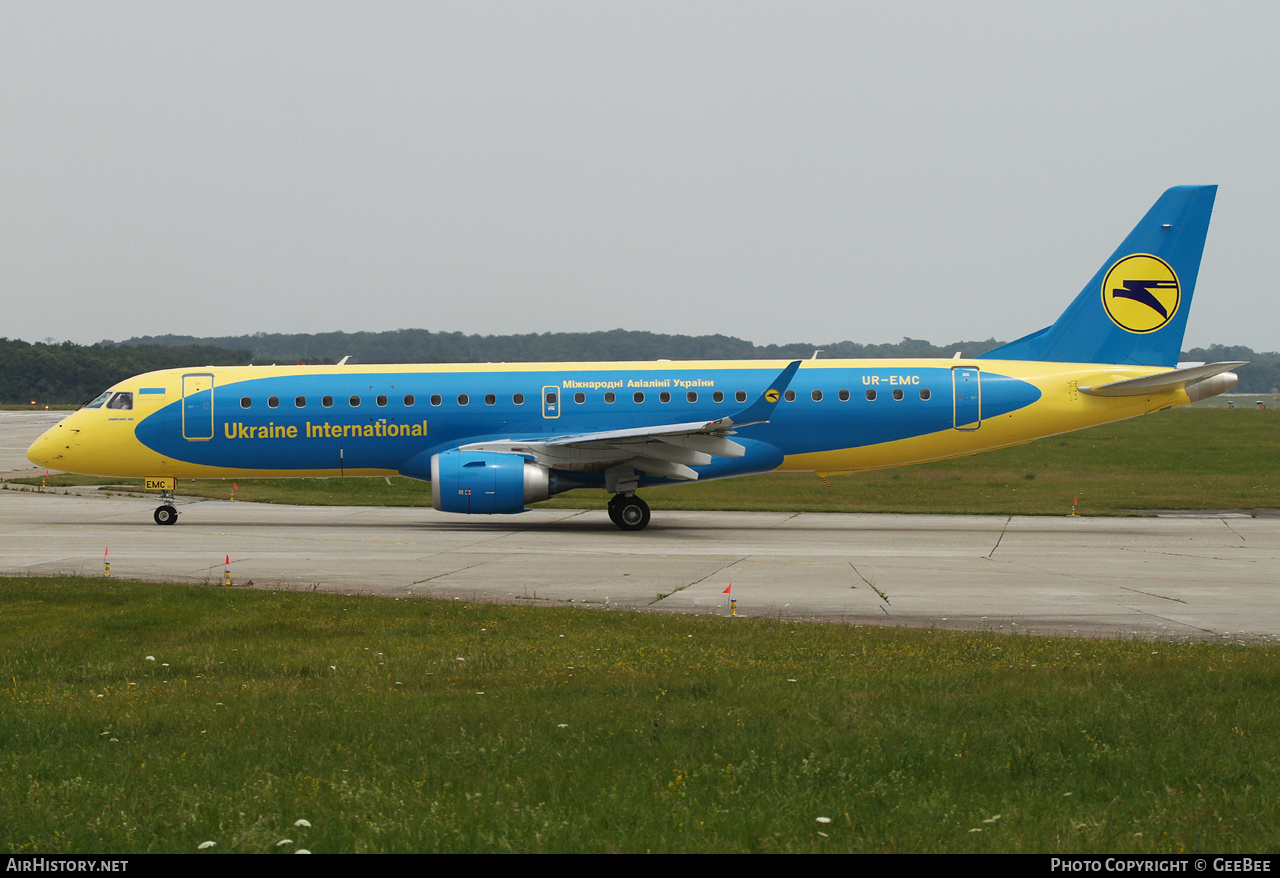 Aircraft Photo of UR-EMC | Embraer 190STD (ERJ-190-100STD) | Air Ukraine | AirHistory.net #623948