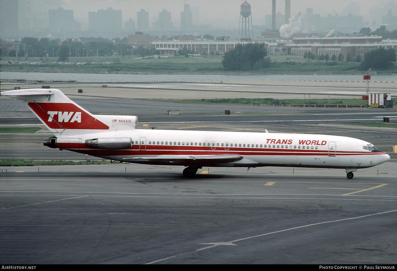 Aircraft Photo of N64315 | Boeing 727-231 | Trans World Airlines - TWA | AirHistory.net #623951
