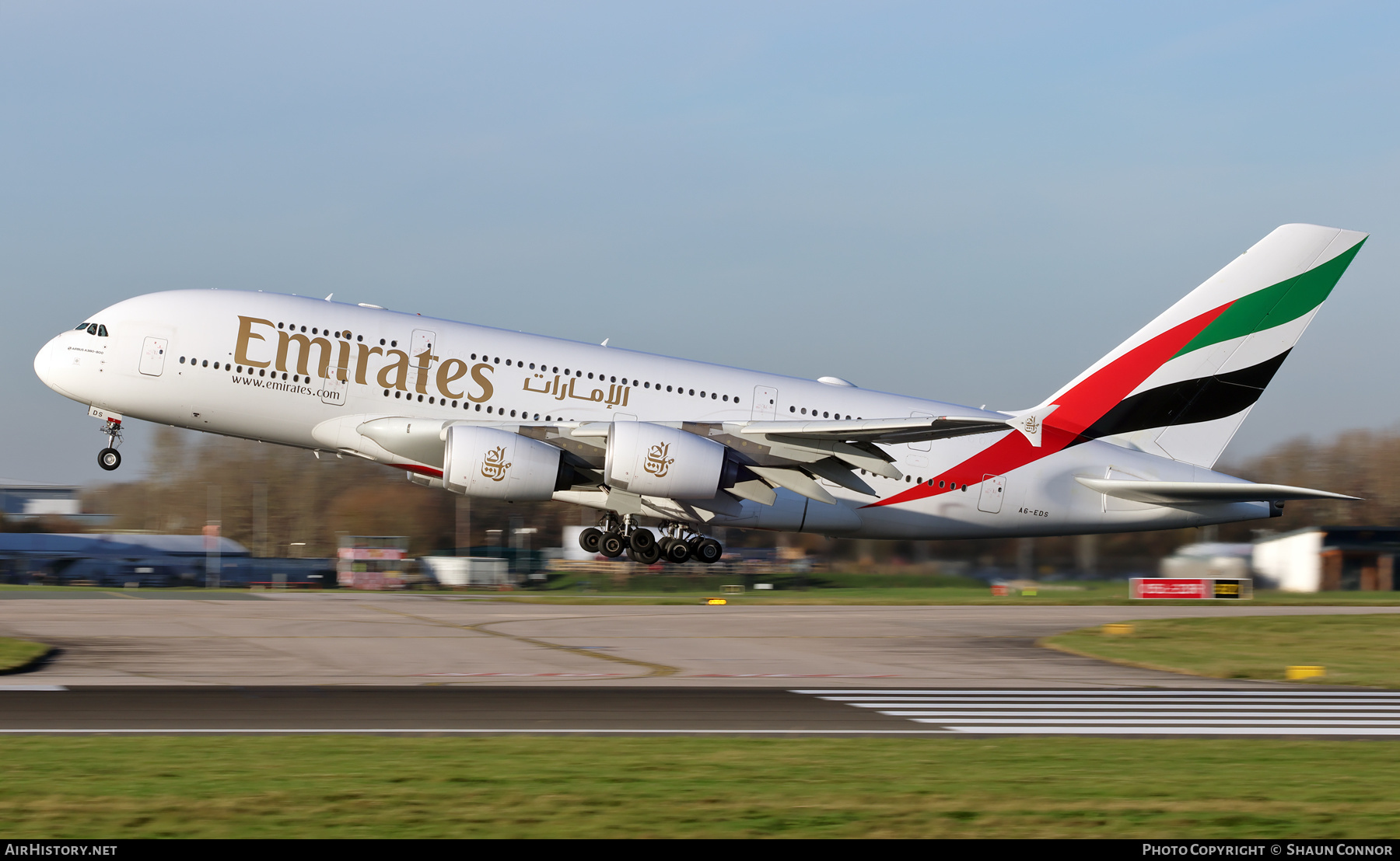 Aircraft Photo of A6-EDS | Airbus A380-861 | Emirates | AirHistory.net #623964