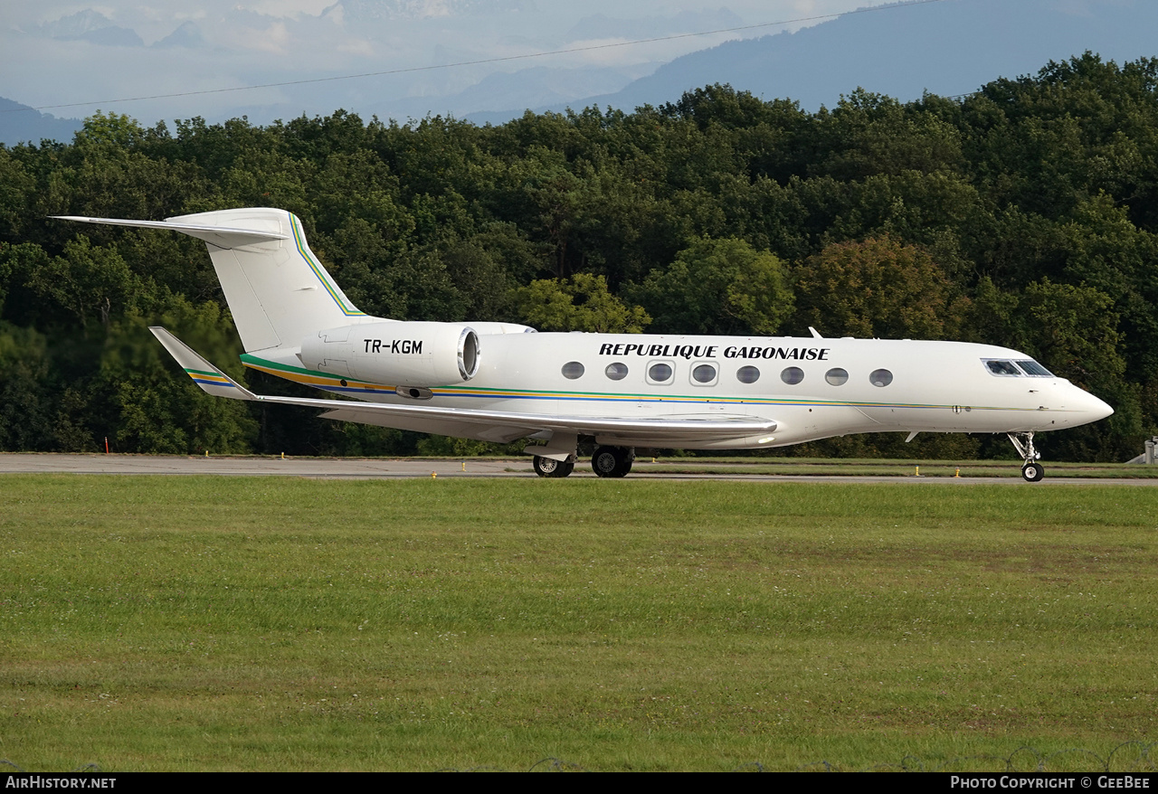 Aircraft Photo of TR-KGM | Gulfstream Aerospace G650ER (G-VI) | Gabon Government | AirHistory.net #623973