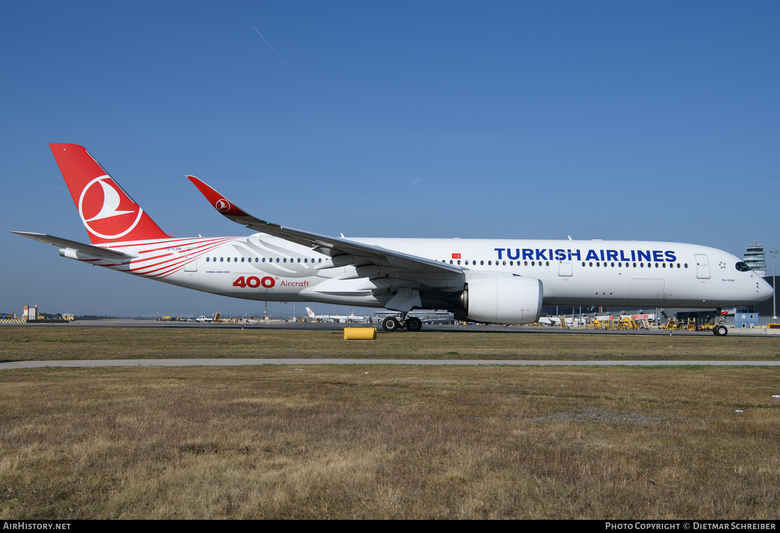 Aircraft Photo of TC-LGH | Airbus A350-941 | Turkish Airlines | AirHistory.net #623996