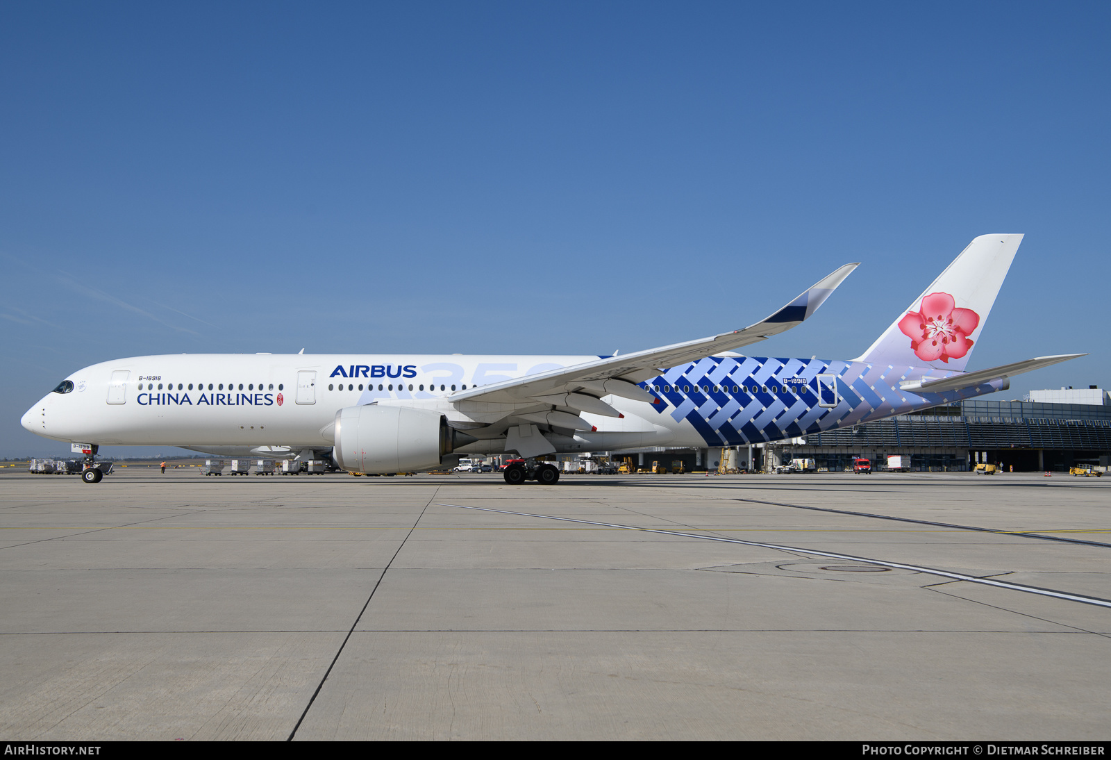 Aircraft Photo of B-18918 | Airbus A350-941 | China Airlines | AirHistory.net #623998
