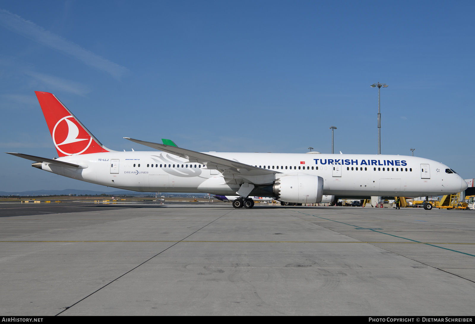 Aircraft Photo of TC-LLJ | Boeing 787-9 Dreamliner | Turkish Airlines | AirHistory.net #624009