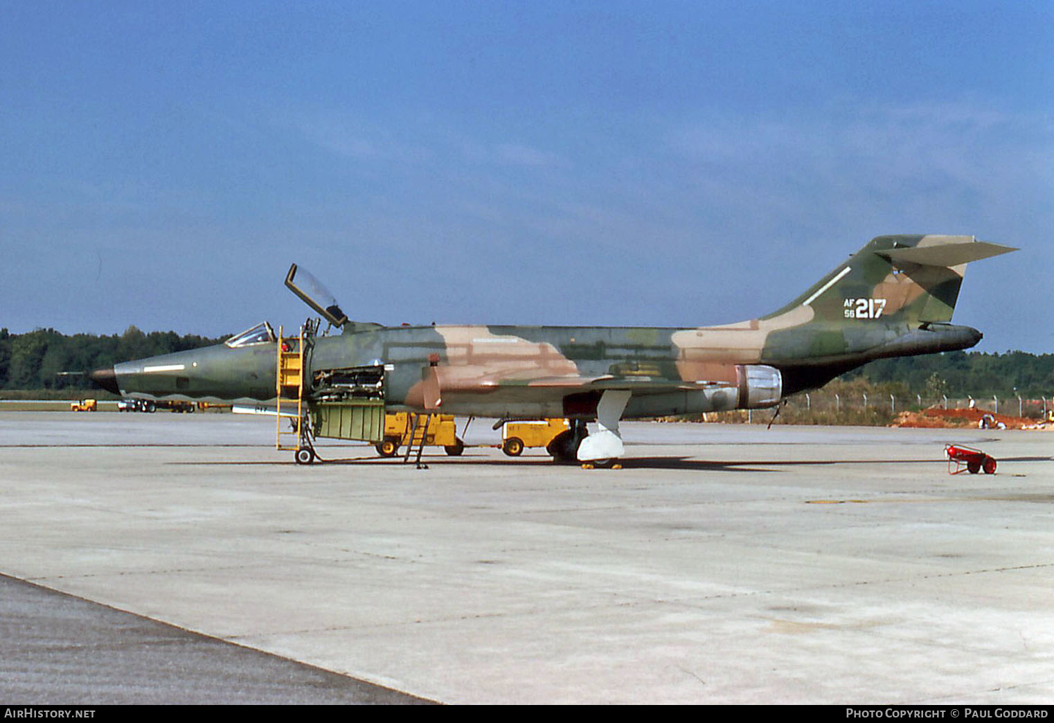 Aircraft Photo of 56-217 / AF56-217 | McDonnell RF-101C Voodoo | USA - Air Force | AirHistory.net #624025