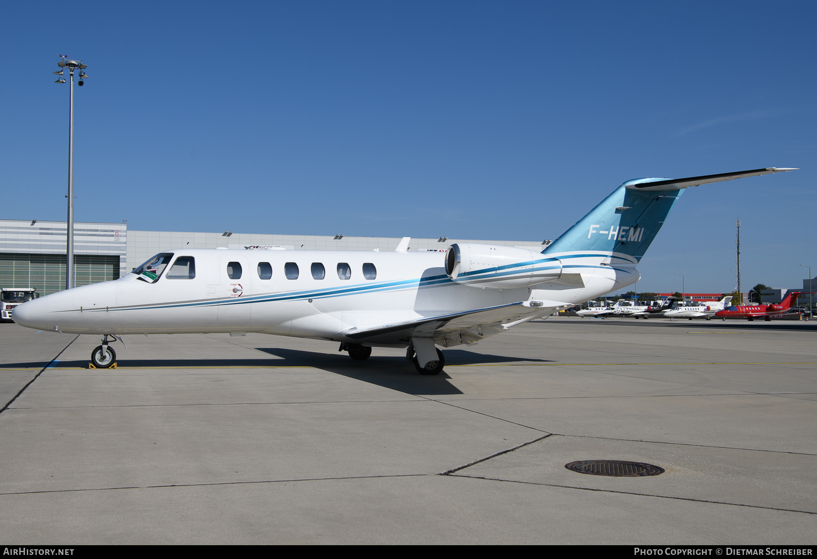 Aircraft Photo of F-HEMI | Cessna 525A CitationJet CJ2+ | AirHistory.net #624054