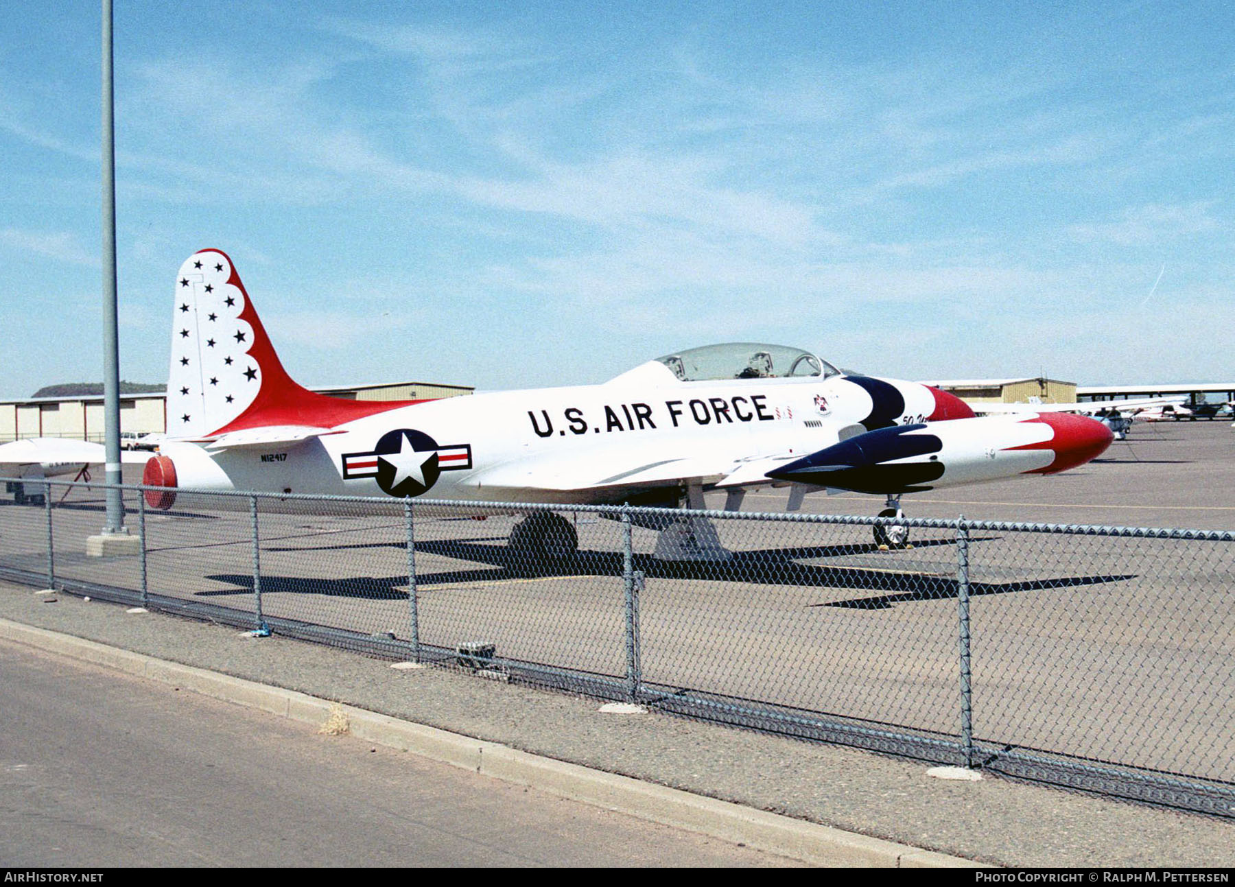 Aircraft Photo of N12417 | Canadair CT-133 Silver Star 3 | USA - Air Force | AirHistory.net #624057