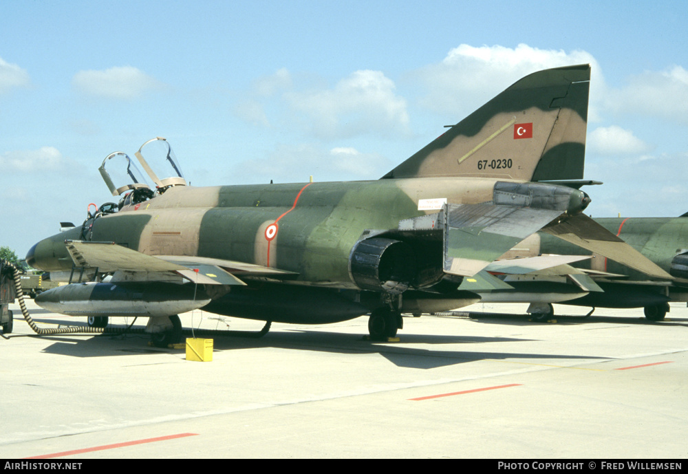 Aircraft Photo of 67-0230 | McDonnell Douglas F-4E Phantom II | Turkey - Air Force | AirHistory.net #624068