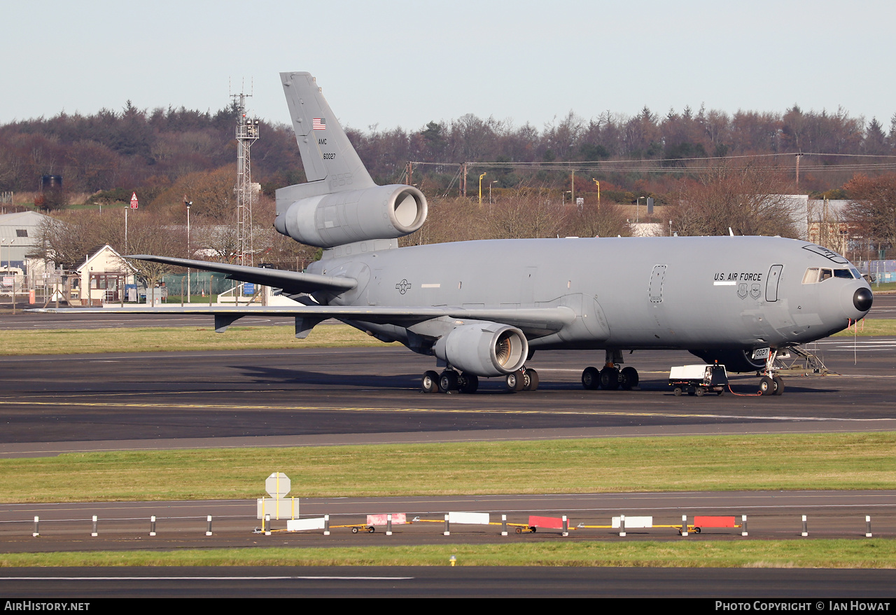 Aircraft Photo of 86-0027 / 60027 | McDonnell Douglas KC-10A Extender (DC-10-30CF) | USA - Air Force | AirHistory.net #624079