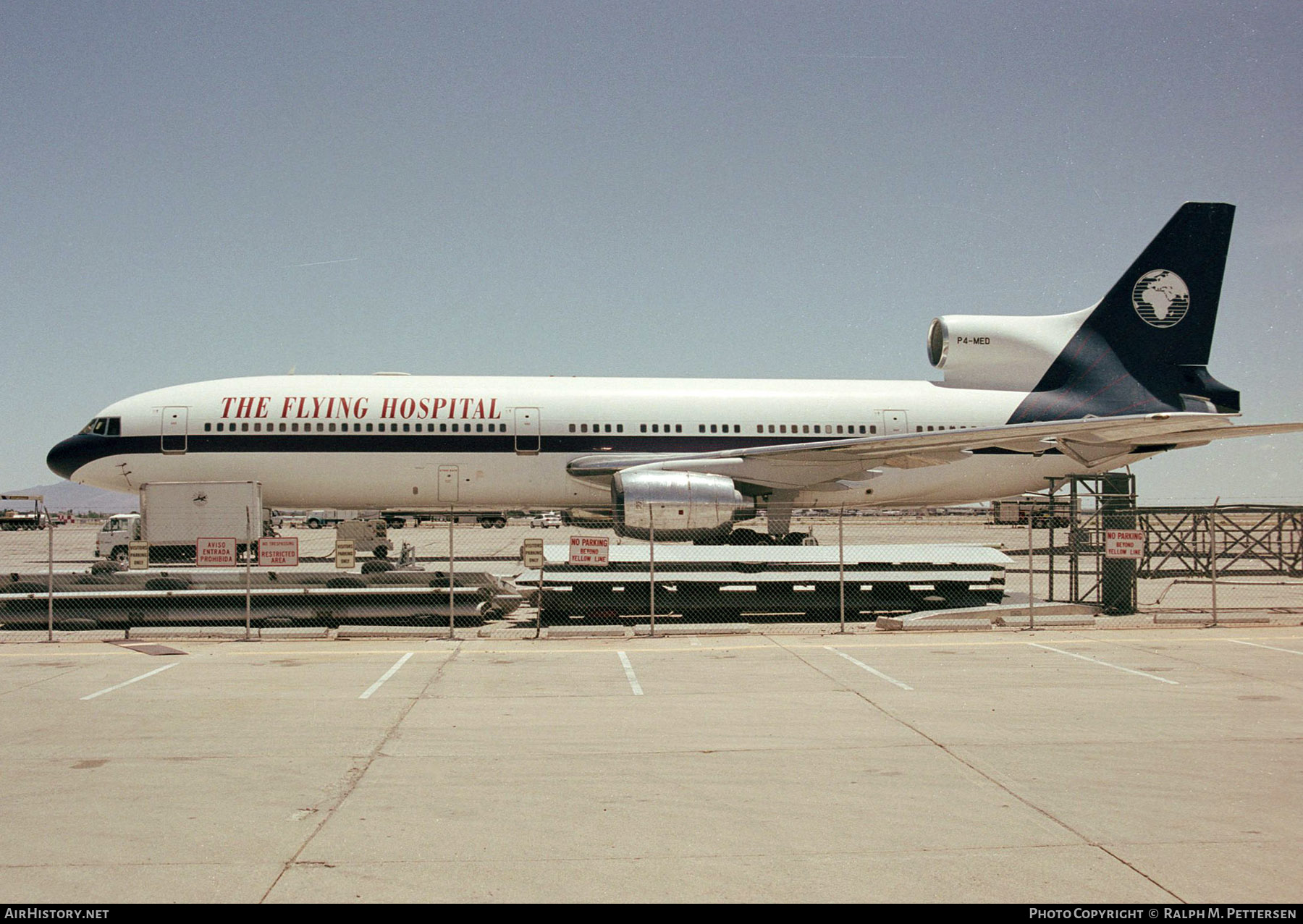 Aircraft Photo of P4-MED | Lockheed L-1011-385-1-15 TriStar 100 | The Flying Hospital | AirHistory.net #624110