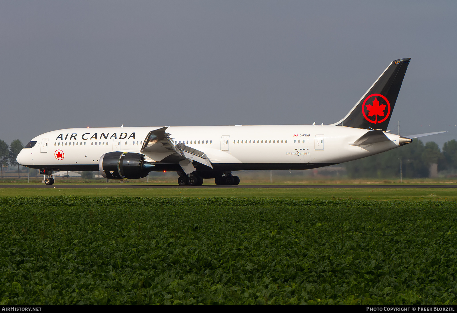 Aircraft Photo of C-FVNB | Boeing 787-9 Dreamliner | Air Canada | AirHistory.net #624126