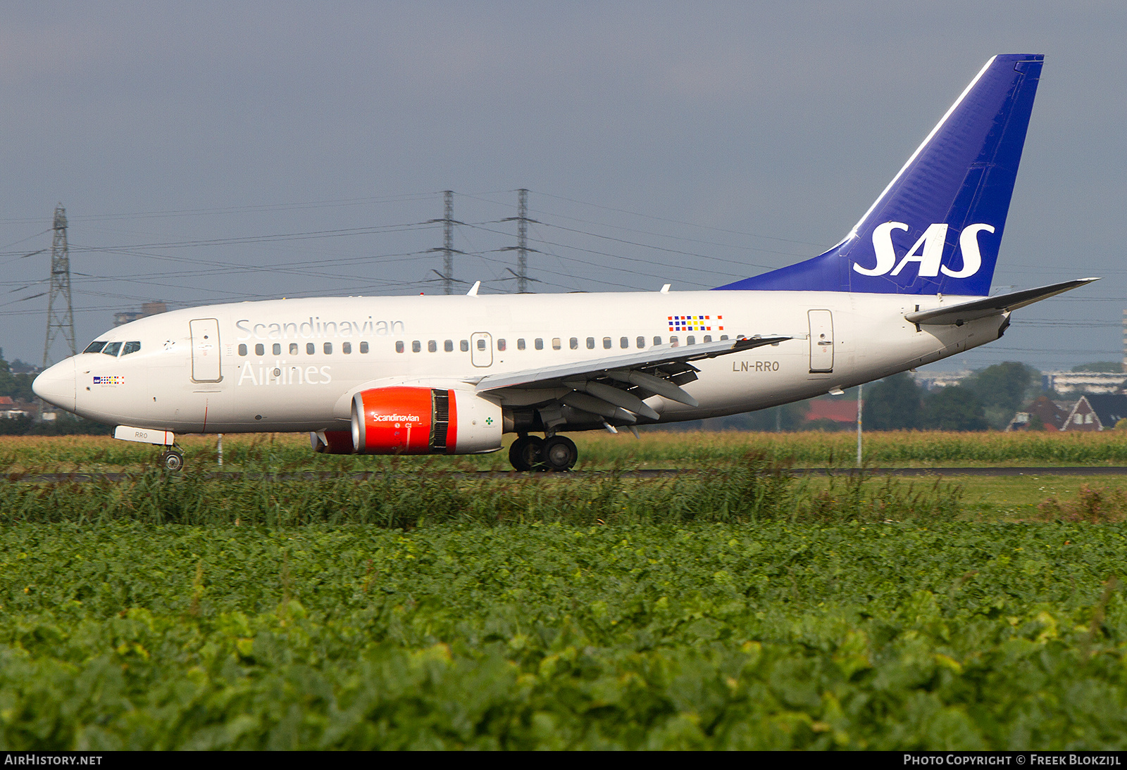 Aircraft Photo of LN-RRO | Boeing 737-683 | Scandinavian Airlines - SAS | AirHistory.net #624130