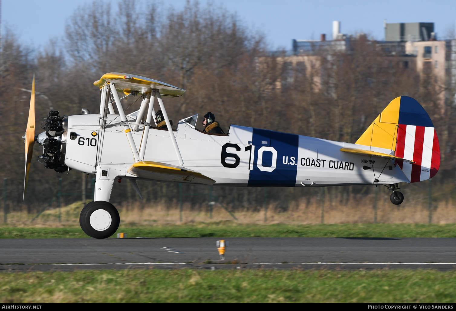 Aircraft Photo of N66RW | Boeing PT-17 Kaydet (A75N1) | USA - Coast Guard | AirHistory.net #624135