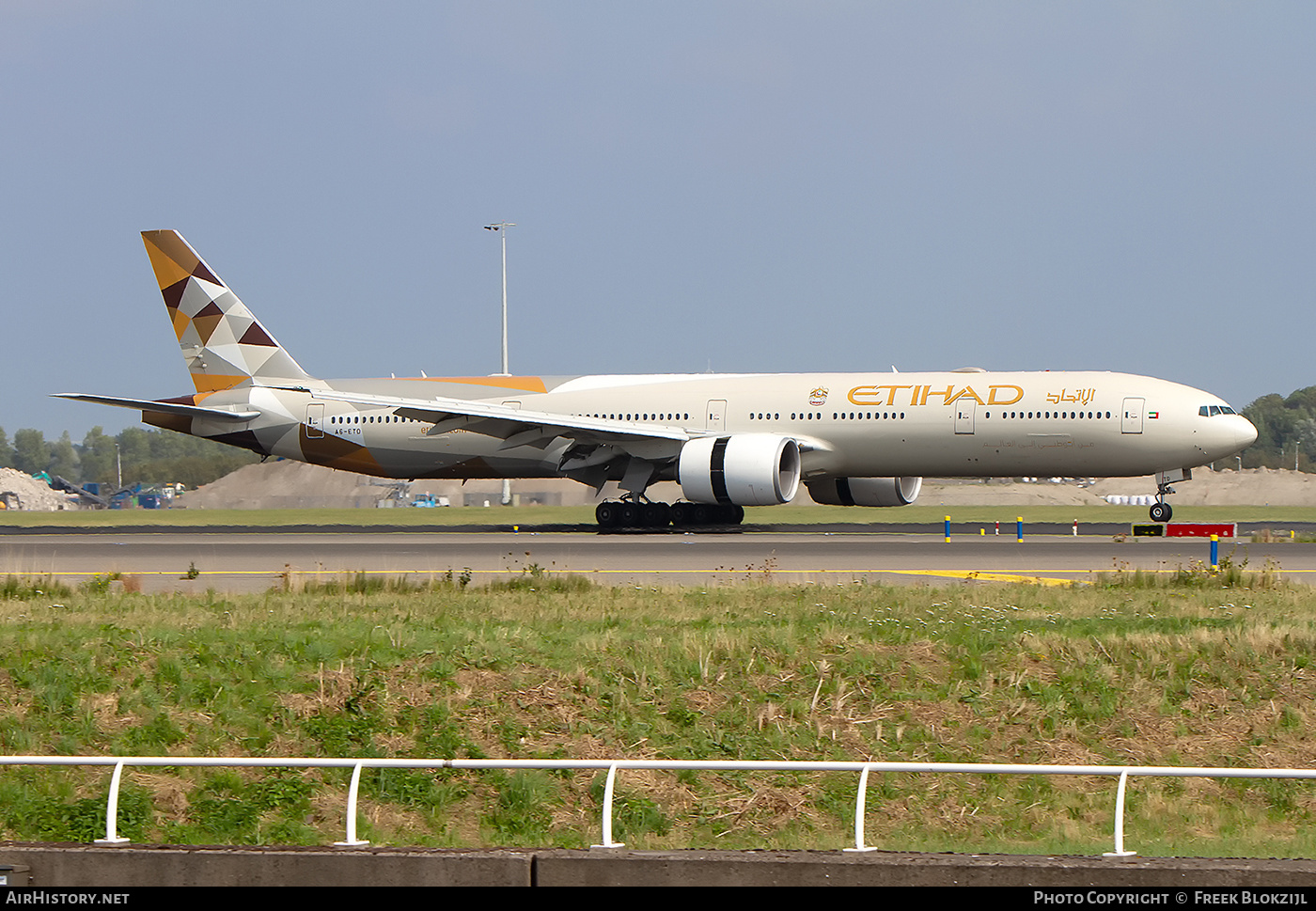 Aircraft Photo of A6-ETD | Boeing 777-3FX/ER | Etihad Airways | AirHistory.net #624138