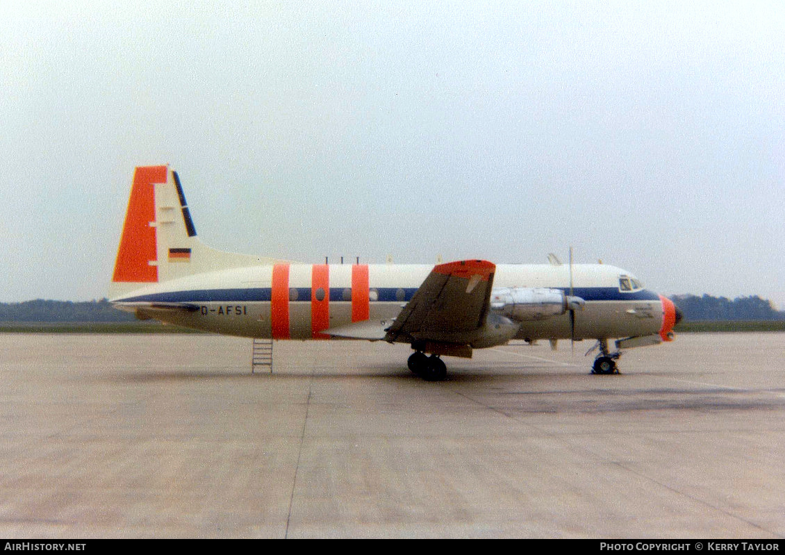 Aircraft Photo of D-AFSI | Hawker Siddeley HS-748 Srs2/244 | BFS - Bundesanstalt für Flugsicherung | AirHistory.net #624140