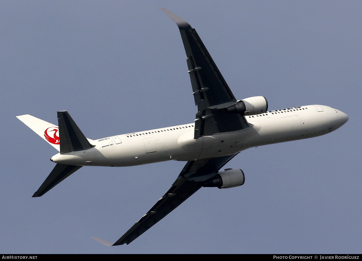 Aircraft Photo of JA616J | Boeing 767-346/ER | Japan Airlines - JAL | AirHistory.net #624143