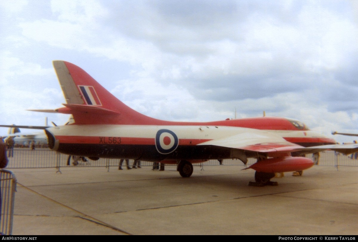 Aircraft Photo of XL563 | Hawker Hunter T7 | UK - Air Force | AirHistory.net #624152