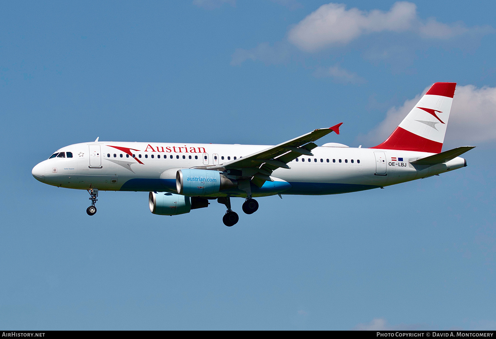 Aircraft Photo of OE-LBJ | Airbus A320-214 | Austrian Airlines | AirHistory.net #624158