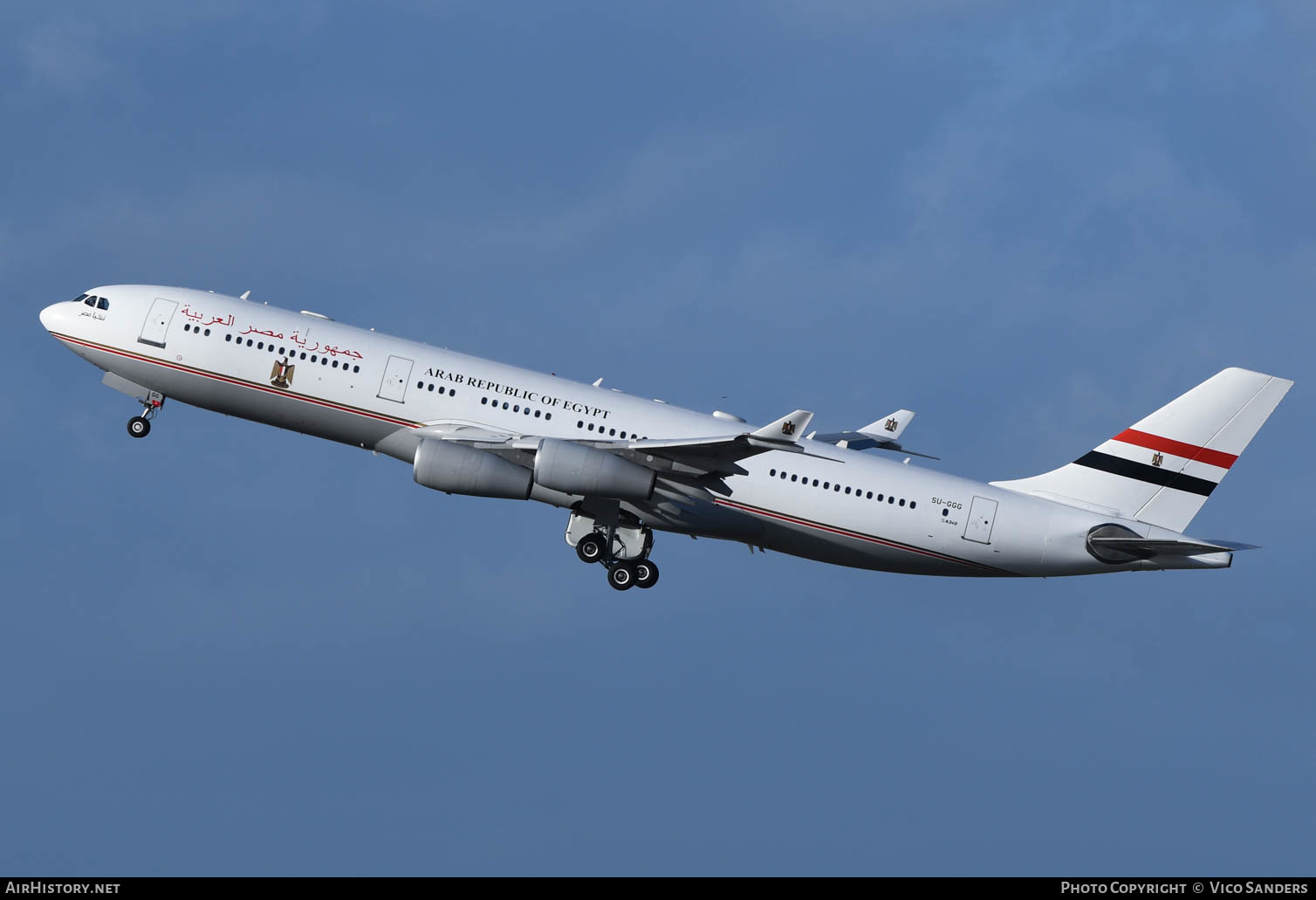 Aircraft Photo of SU-GGG | Airbus A340-212 | Arab Republic of Egypt | AirHistory.net #624183