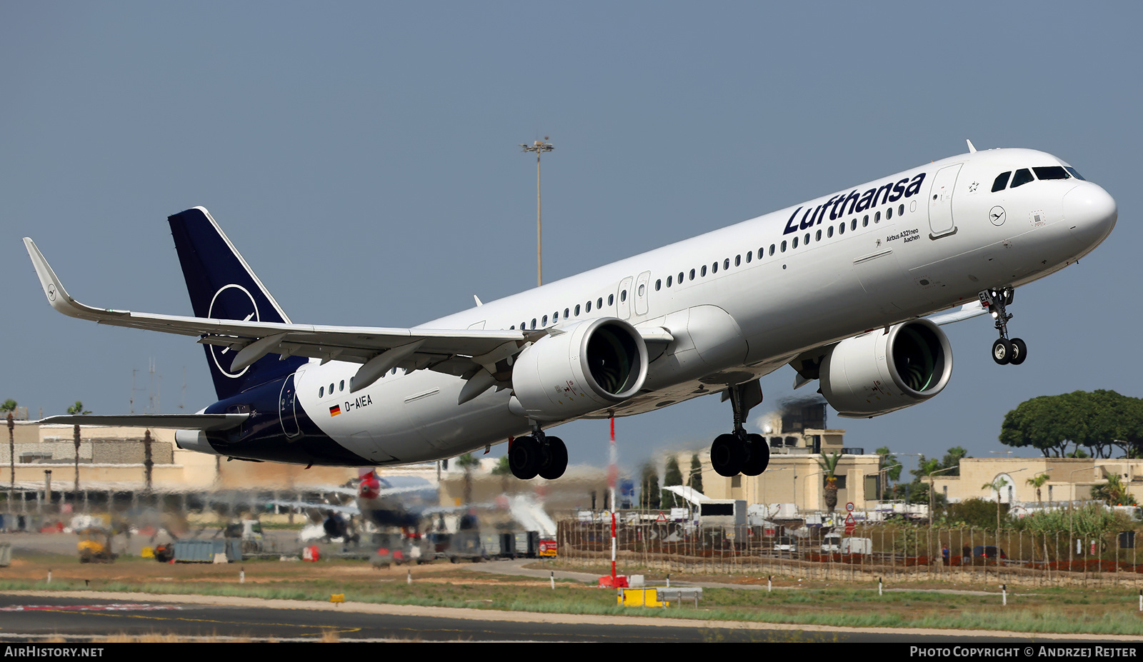 Aircraft Photo of D-AIEA | Airbus A321-271NX | Lufthansa | AirHistory.net #624186