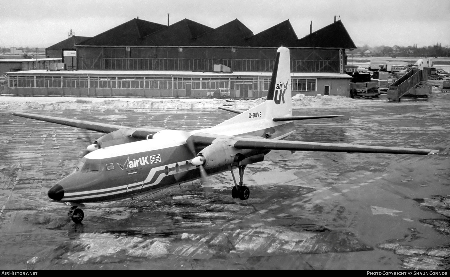 Aircraft Photo of G-BDVS | Fokker F27-200 Friendship | Air UK | AirHistory.net #624195