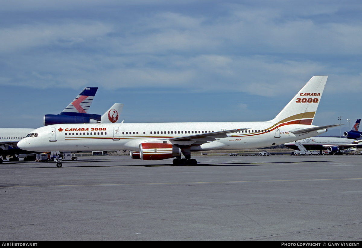 Aircraft Photo of C-FXOO | Boeing 757-28A | Canada 3000 | AirHistory.net #624208