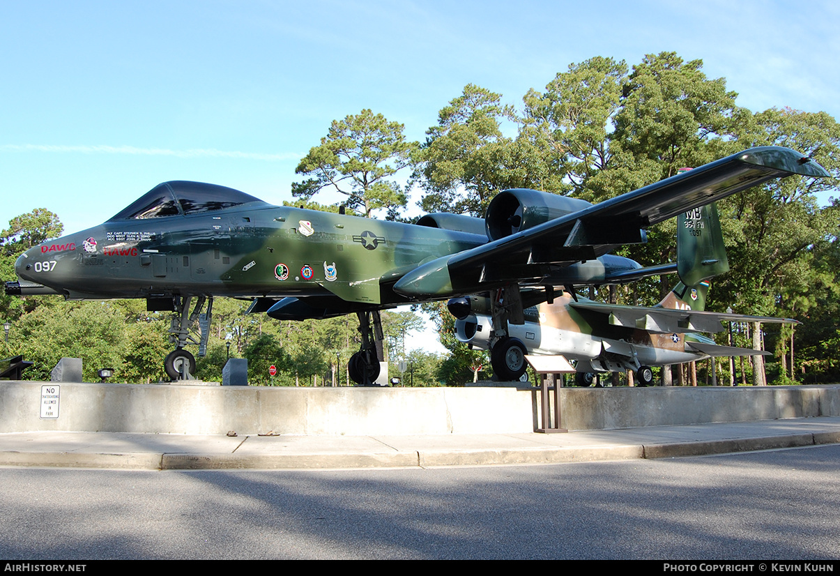 Aircraft Photo of 79-0097 | Fairchild A-10A Thunderbolt II | USA - Air Force | AirHistory.net #624223