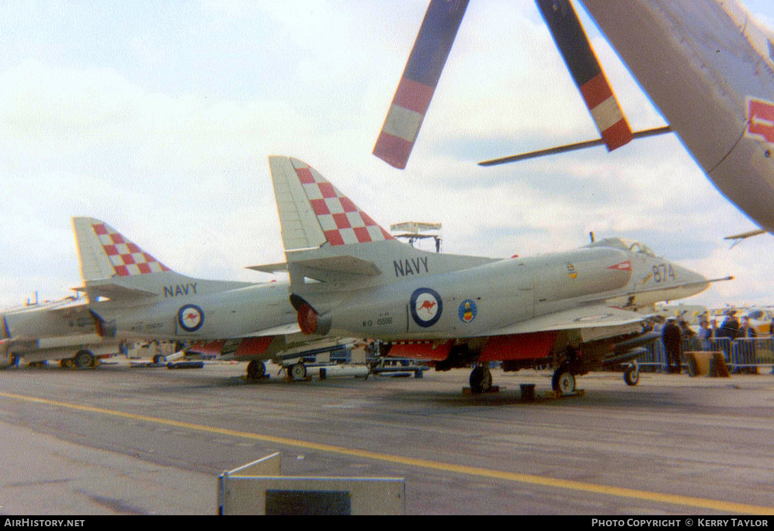 Aircraft Photo of N13-155061 | McDonnell Douglas A-4G Skyhawk | Australia - Navy | AirHistory.net #624287