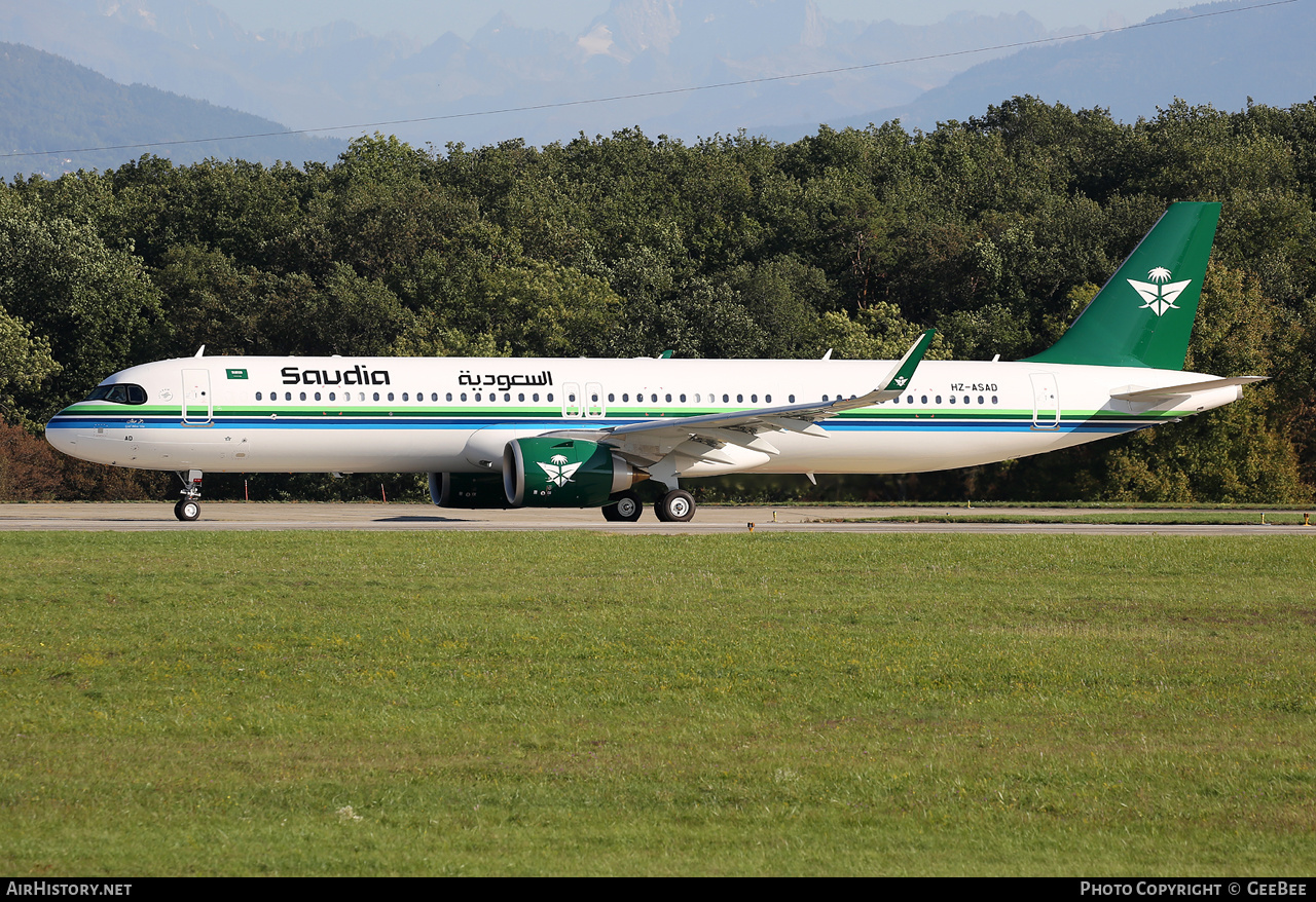 Aircraft Photo of HZ-ASAD | Airbus A321-251NX | Saudia - Saudi Arabian Airlines | AirHistory.net #624313