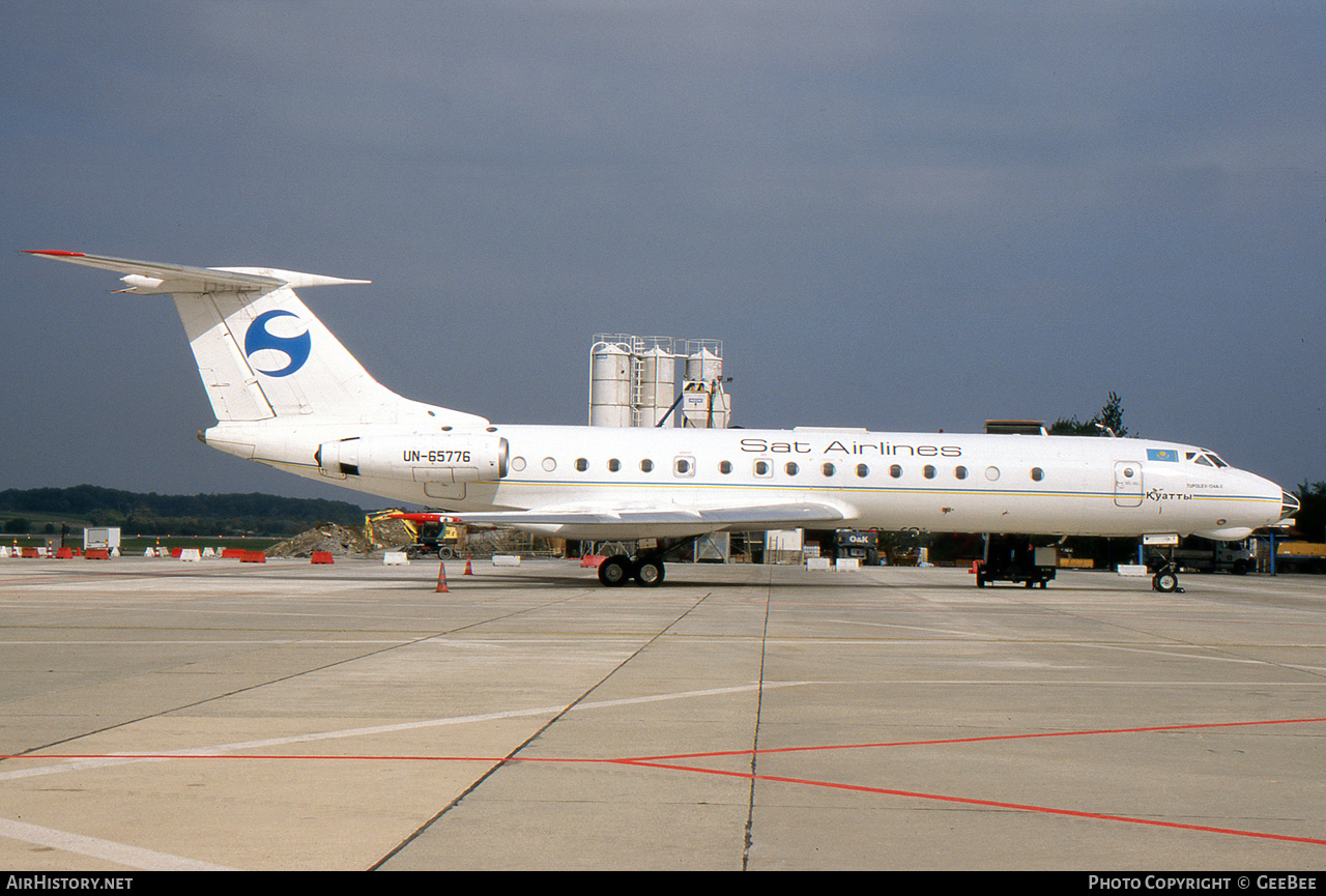 Aircraft Photo of UN-65776 | Tupolev Tu-134A-3 | SAT Airlines | AirHistory.net #624315