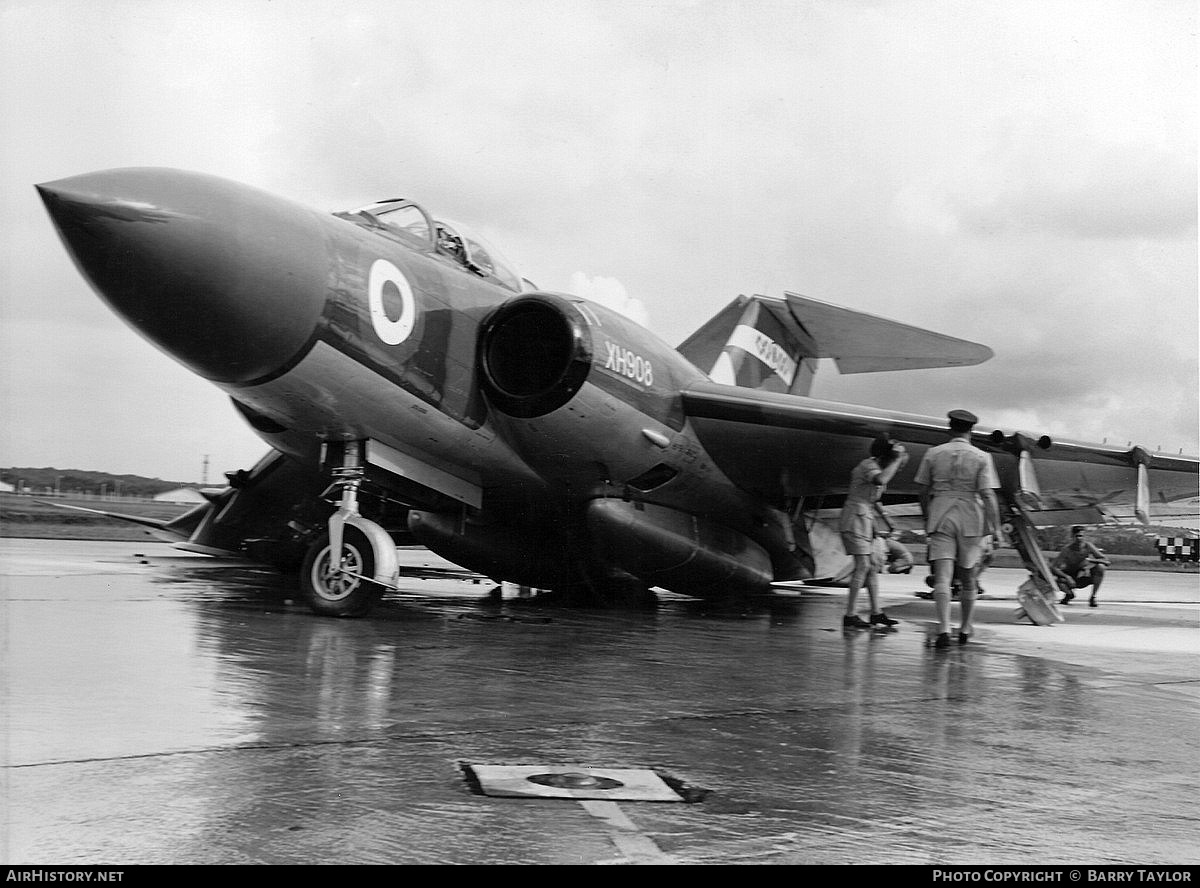 Aircraft Photo of XH908 | Gloster Javelin FAW9R | UK - Air Force | AirHistory.net #624318