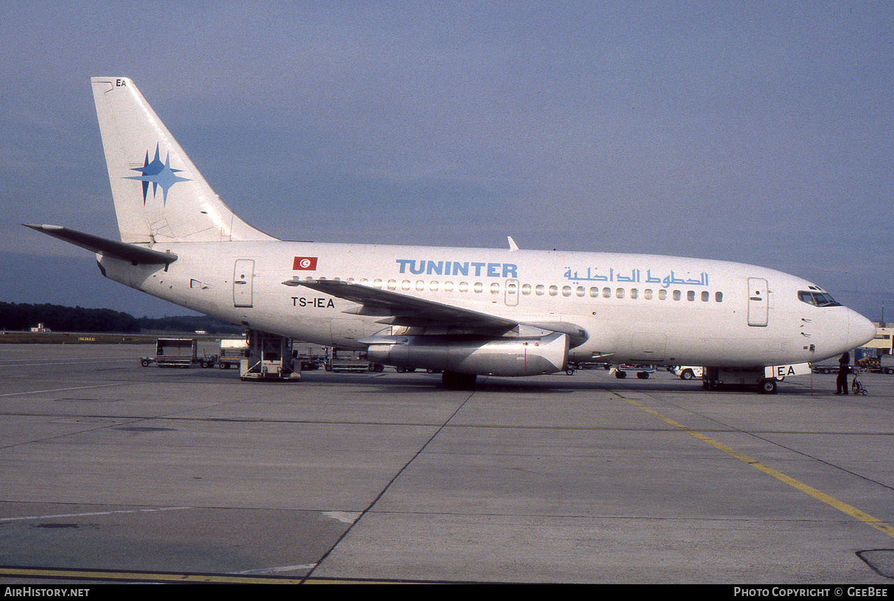 Aircraft Photo of TS-IEA | Boeing 737-2H6/Adv | Tuninter | AirHistory.net #624325