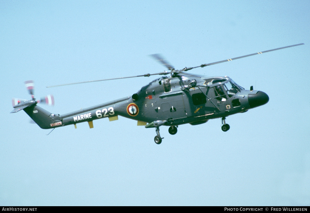 Aircraft Photo of 623 | Westland WG-13 Lynx HAS2(FN) | France - Navy | AirHistory.net #624332