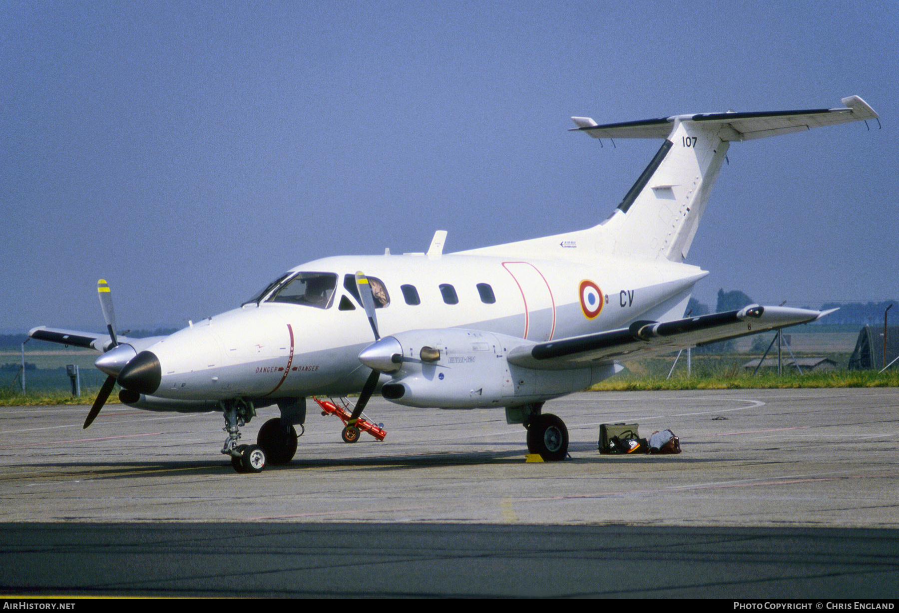 Aircraft Photo of 107 | Embraer EMB-121AA Xingu | France - Air Force | AirHistory.net #624337