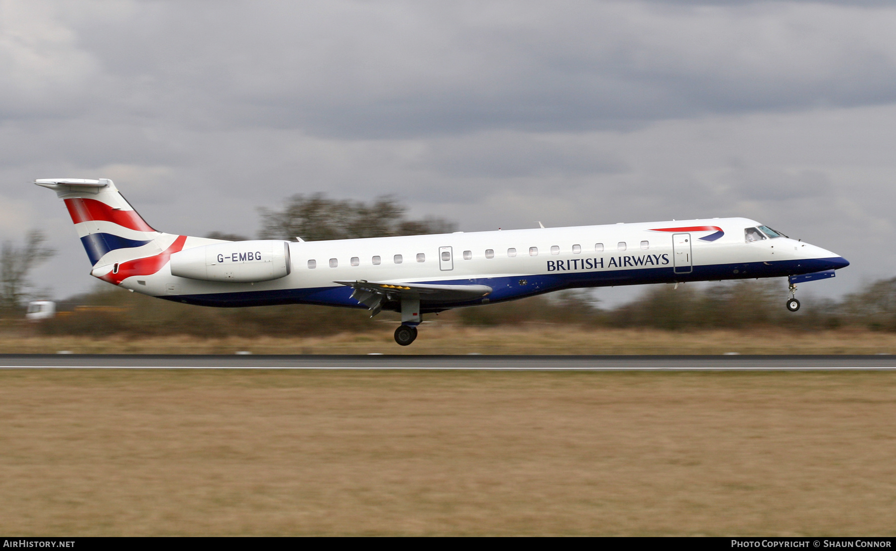 Aircraft Photo of G-EMBG | Embraer ERJ-145EU (EMB-145EU) | British Airways | AirHistory.net #624345