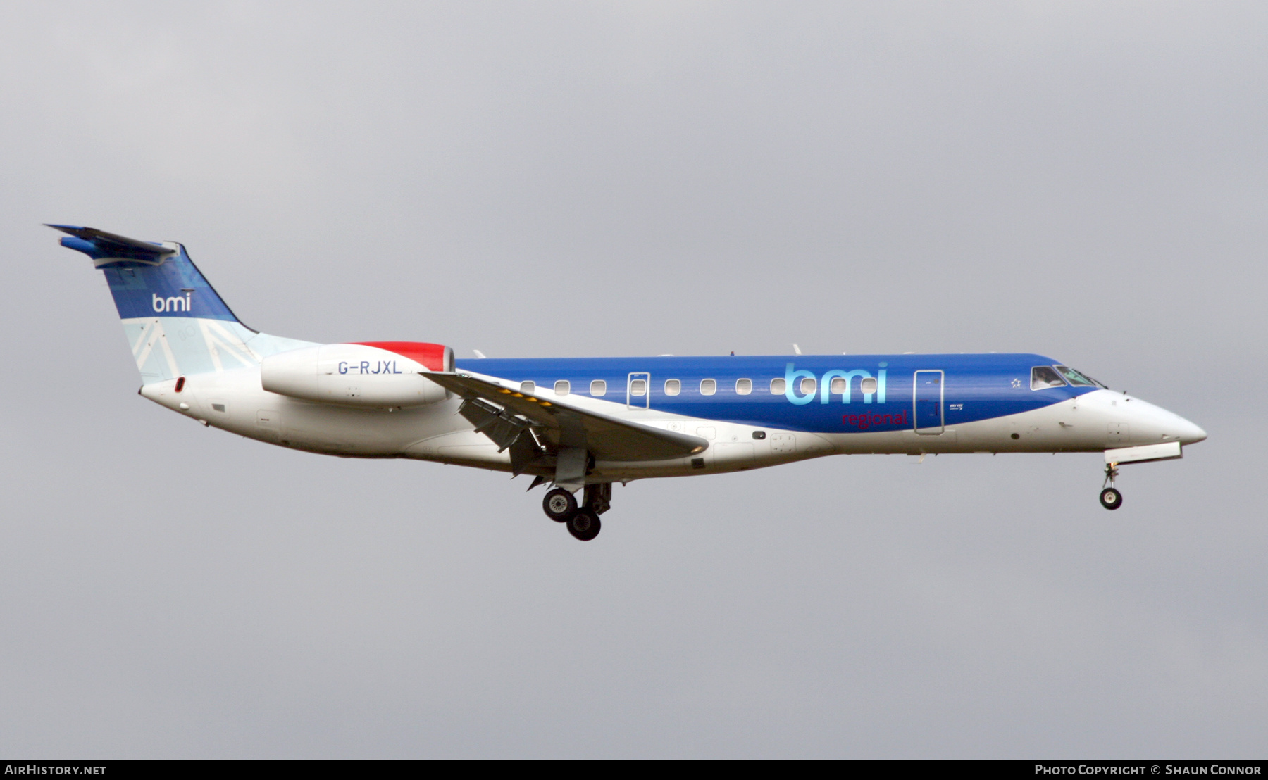 Aircraft Photo of G-RJXL | Embraer ERJ-135ER (EMB-135ER) | BMI Regional | AirHistory.net #624356