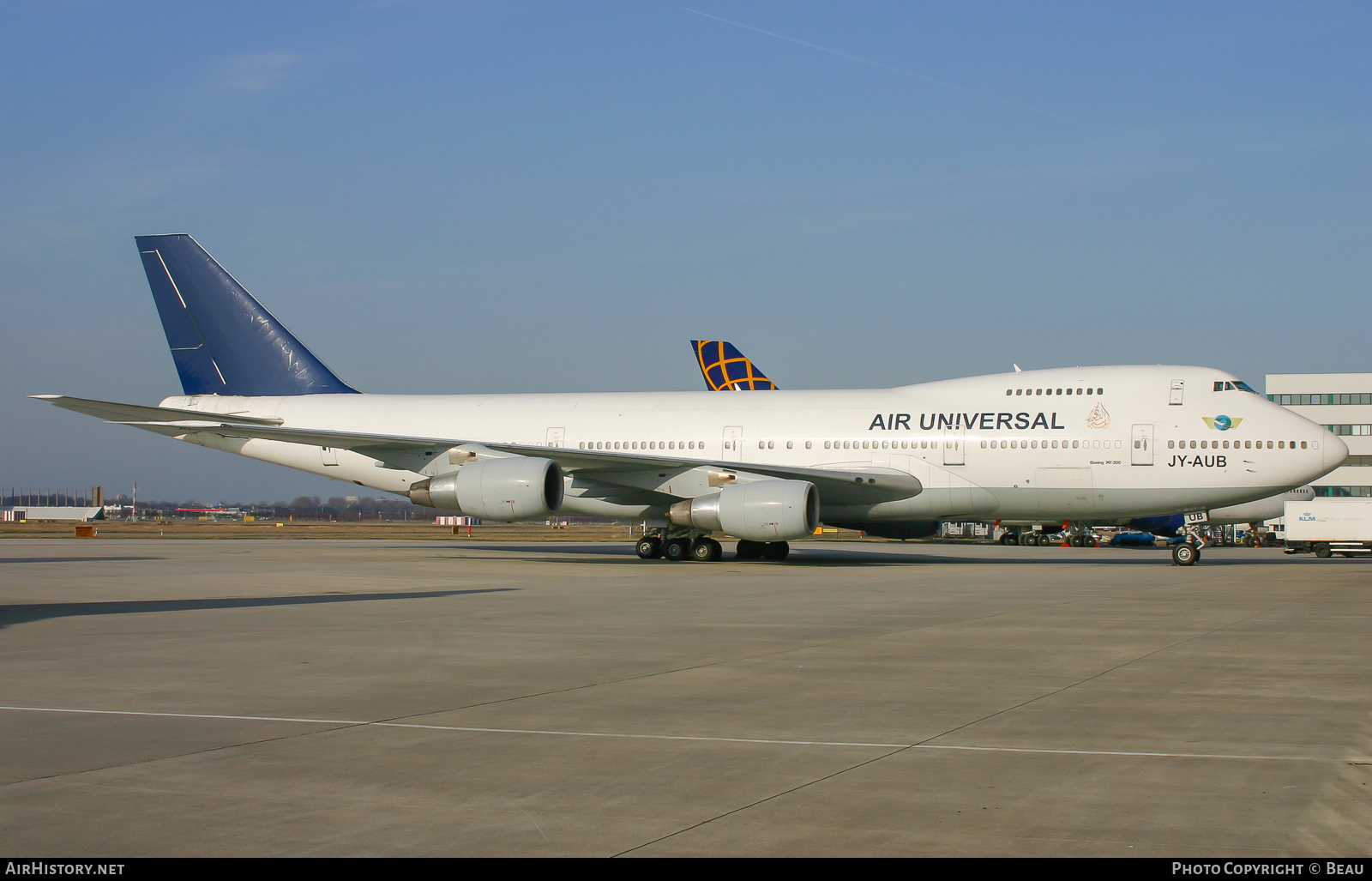 Aircraft Photo of JY-AUB | Boeing 747-230B | Air Universal | AirHistory.net #624358