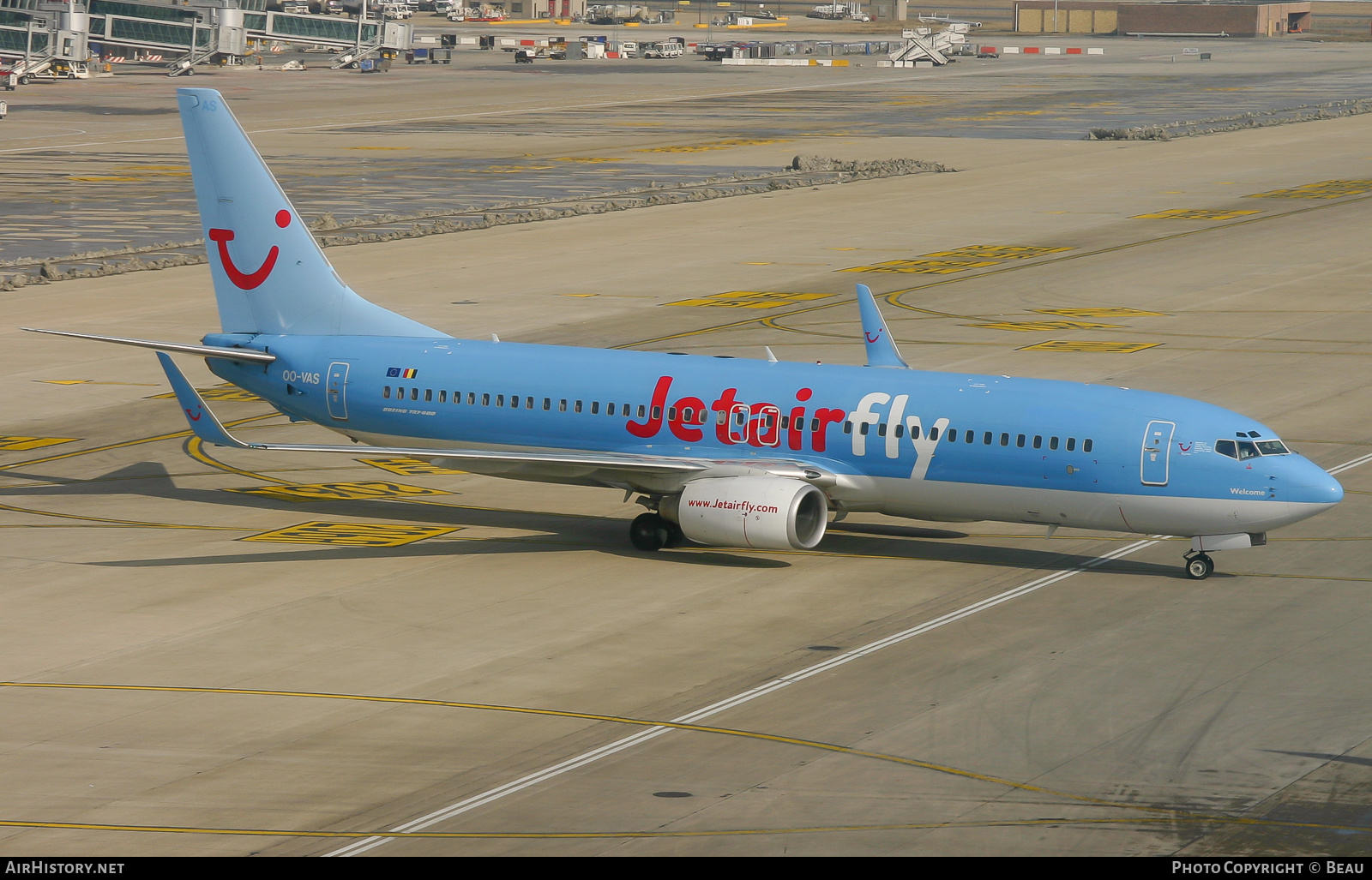 Aircraft Photo of OO-VAS | Boeing 737-86Q | Jetairfly | AirHistory.net #624360