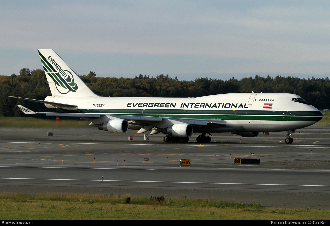 Aircraft Photo of N493EV | Boeing 747-4H6M(BCF) | Evergreen International Airlines | AirHistory.net #624361