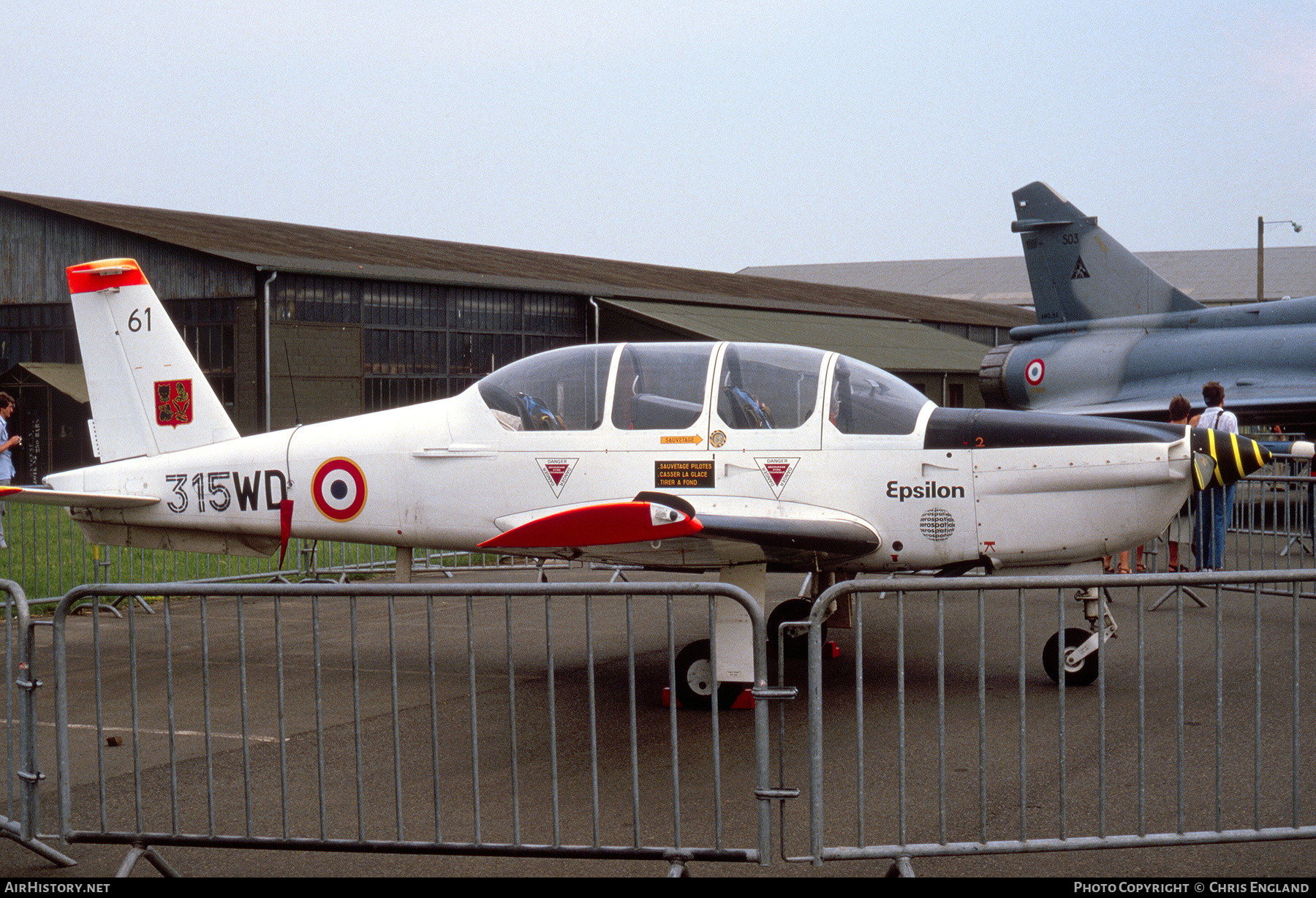 Aircraft Photo of 61 | Socata TB-30 Epsilon | France - Air Force | AirHistory.net #624369