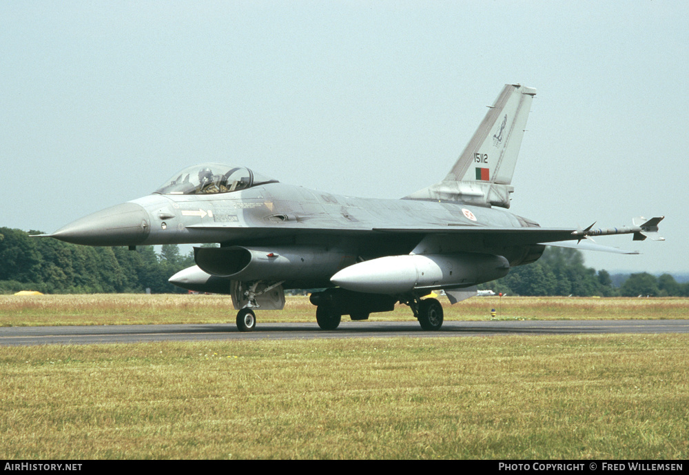 Aircraft Photo of 15112 | Lockheed F-16A Fighting Falcon | Portugal - Air Force | AirHistory.net #624382